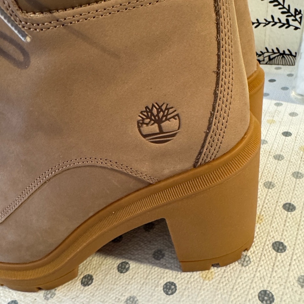 Timberland Women's Brown Heeled Boots - Picture 3 of 4